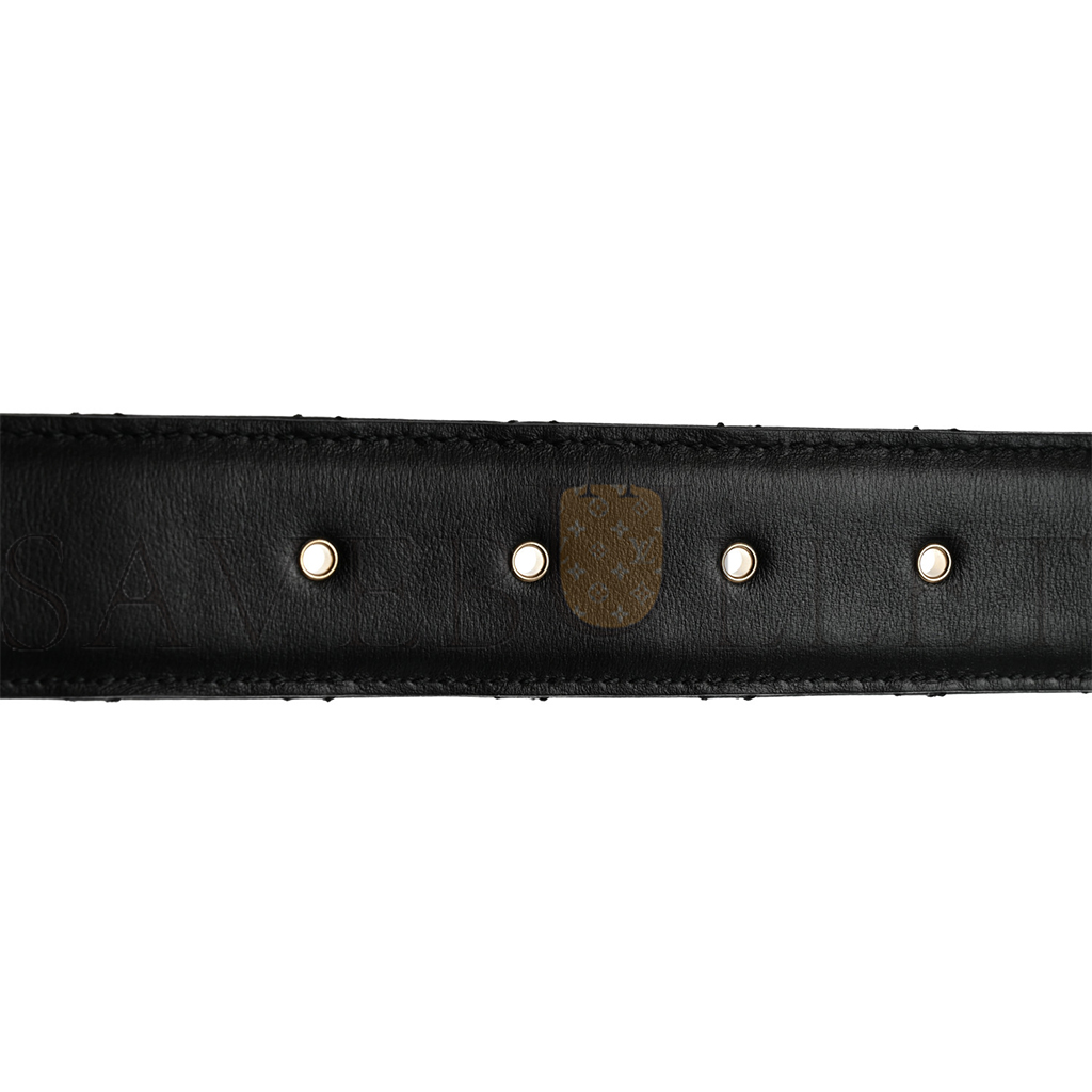 CHANEL LAMBSKIN QUILTED CC CHAIN BELT 85 34 BLACK 1375145 CHANEL LAMBSKIN QUILTED CC CHAIN BELT 85 34 BLACK 1375145